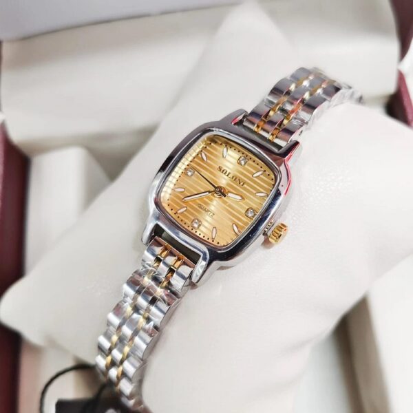 Soloni 1041 For Women - Silver Gold With Premium Box Soloni 1041 For Women - Silver Gold With Premium Box | Rovelle