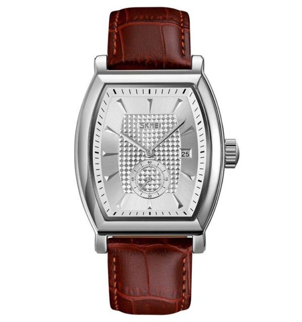 SKMEI 9306 Men's Watch - Silver Brown | Rovelle