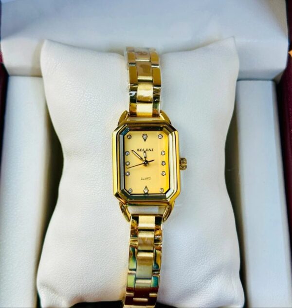 Soloni 1030 For Women - Gold With Premium Box | Rovelle