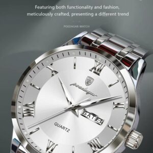 Poedagar 978 CH For Men - Silver | Rovelle