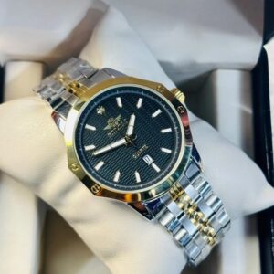 Soloni 1007 For Men - Silver Gold Black With Premium Box | Rovelle
