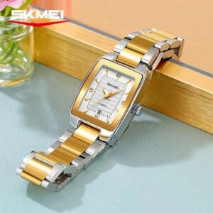 Skmei 2578 CH For Women - Silver Gold White | Rovelle