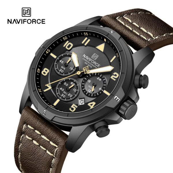 Naviforce 8077 L - Brown Black | Rovelle