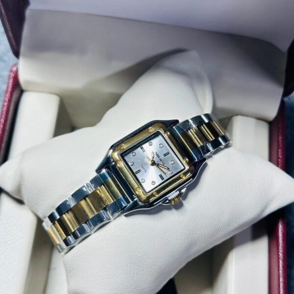 Soloni 1037 For Women -Silver Gold White With Premium Box | Rovelle