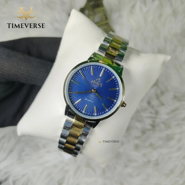 Caslex 027 Ladies - Silver Gold Blue | Rovelle