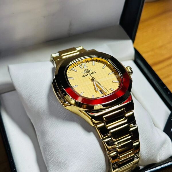 Soloni 1010 For Men - Gold With Premium Box | Rovelle