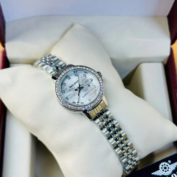 Soloni 1038 For Women - Silver White With Premium Box | Rovelle