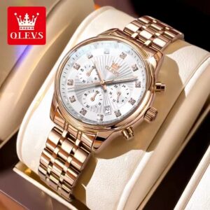 Olevs 3669 For Women - Rose White | Rovelle