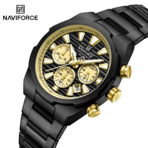 Naviforce 8081 - Black Gold | Rovelle