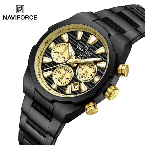 Naviforce 8081 - Black Gold | Rovelle