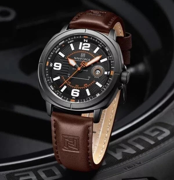 Naviforce 8078 - Brown Orange | Rovelle