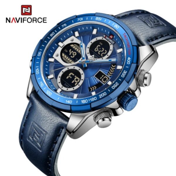 Naviforce 9197 L - Silver Blue | Rovelle