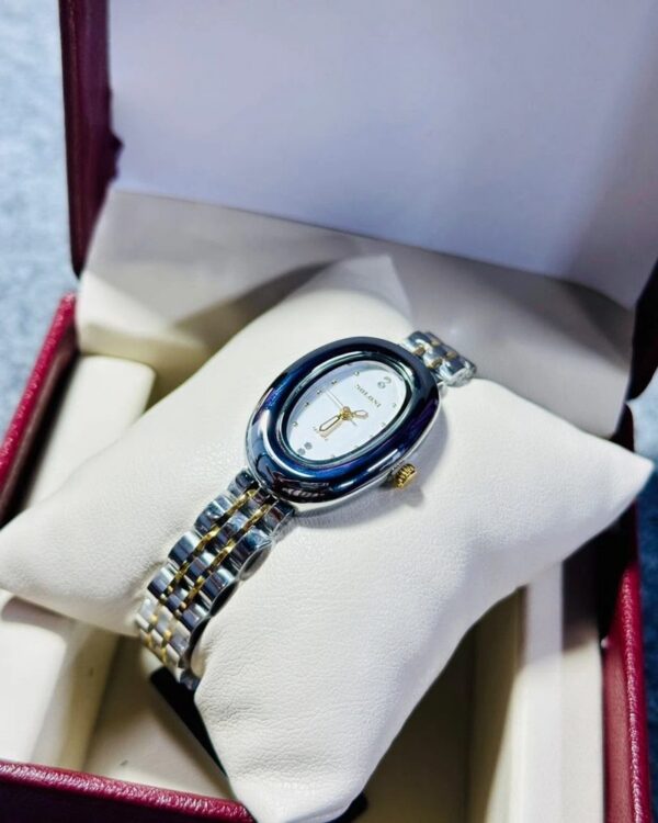 Soloni 1033 For Women - Silver Gold White With Premium Box | Rovelle