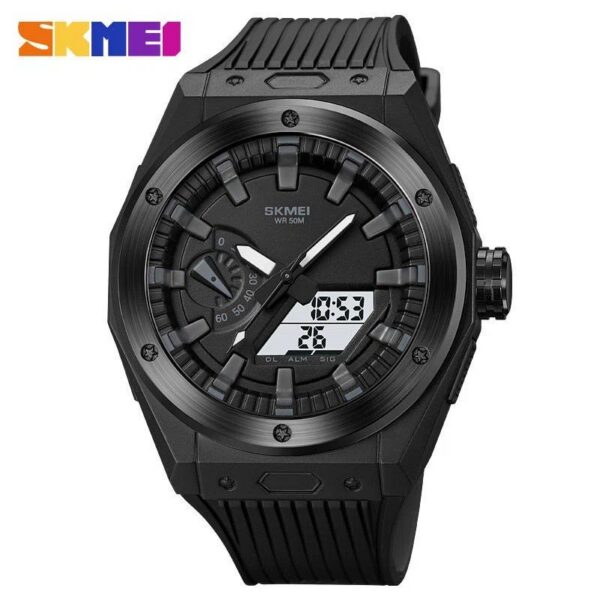Skmei 2103 Men's Sport Watch - Black White Skmei 2103 Men's Sport Watch - Black White | Rovelle