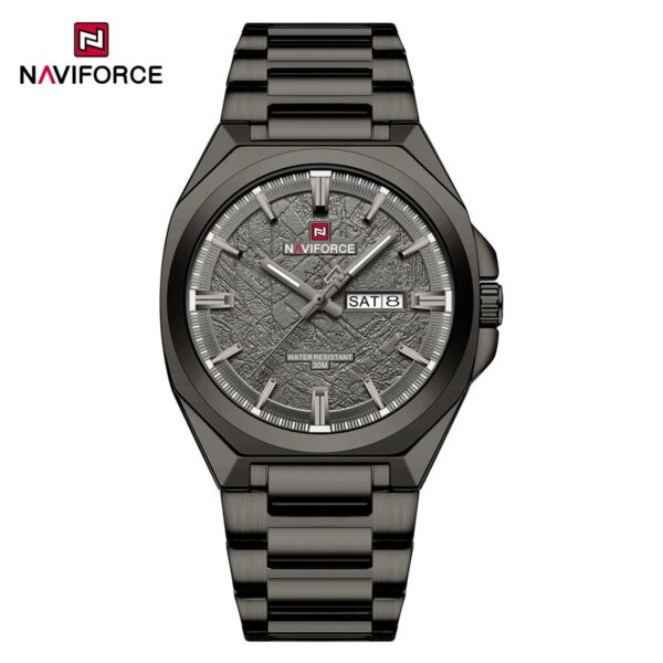 Naviforce 9273 Men's Watch - Black Gray Naviforce 9273 Men's Watch - Black Gray | Rovelle