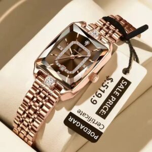 Poedagar 785 Ladies Watch - Rose Brown | Rovelle