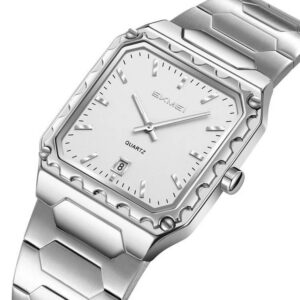 Skmei 9383 CH For Men - Silver White | Rovelle