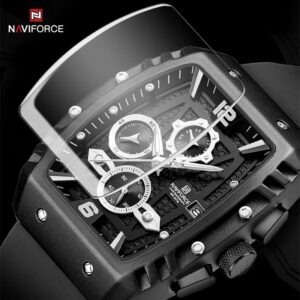 Naviforce 8025 - Black White | Rovelle