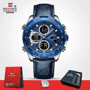 Naviforce 9197 L - Silver Blue | Rovelle