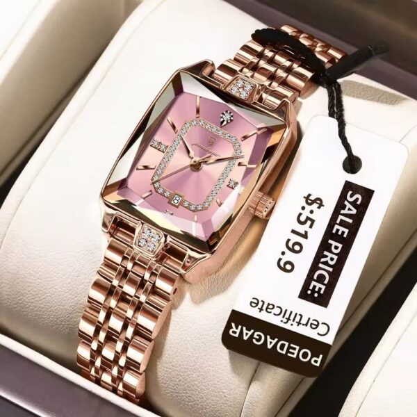 Poedagar 785 Ladies Watch - Pink | Rovelle