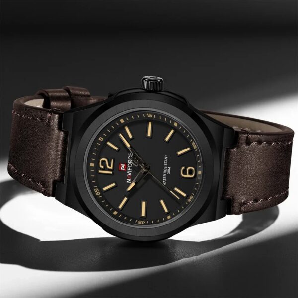 Naviforce 9233 - Coffee | Rovelle