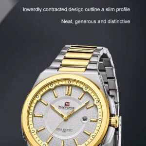Naviforce 9212 CH - Silver Gold | Rovelle