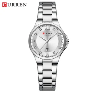 Curren 9107 Ladies Watch - Silver White | Rovelle