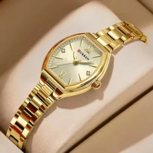 Curren 9112 Ladies Watch - Gold | Rovelle