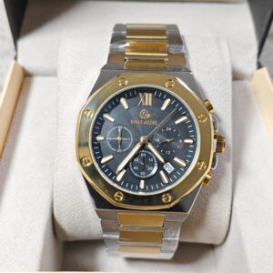 Soloni 3001 For Men - Silver Gold Black With Premium Box | Rovelle