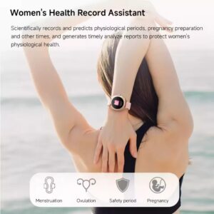 Valdus VL40 Pro AMOLED Calling Ladies Smart Watch - Pink | Rovelle