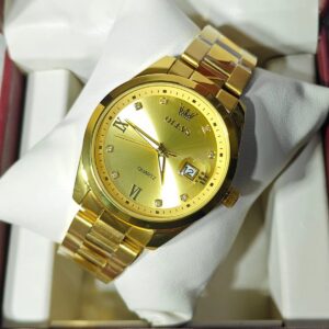 Olevs 3709 CH For Men - Gold | Rovelle
