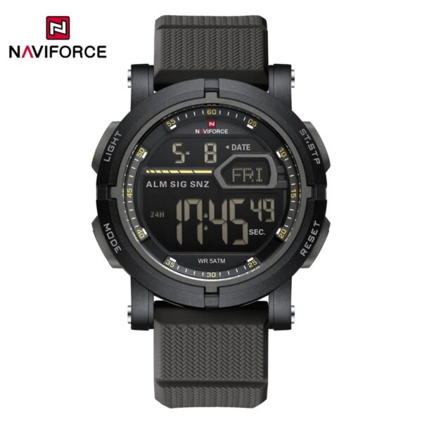 Naviforce 7139 T For Men - Gray Yellow Naviforce 7139 T For Men - Gray Yellow | Rovelle