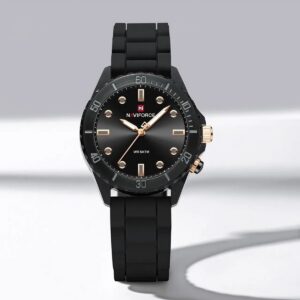 Naviforce 7115 For Women - Black | Rovelle