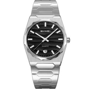 Skmei 9382 CH For Men - Silver Black | Rovelle