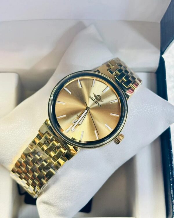 Soloni 1031 For Men - Gold With Premium Box | Rovelle