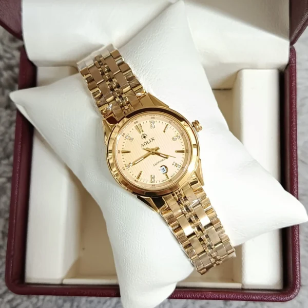 Aolix 9165 CH For Women Watch - Gold | Rovelle