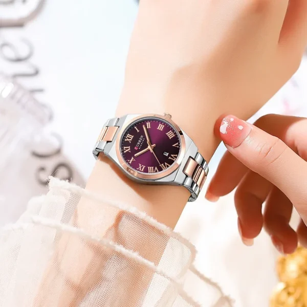Curren 9095 CH For Women - Rose Purple | Rovelle