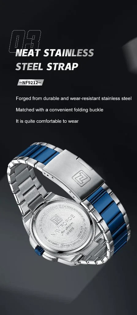 Naviforce 9212 CH - Blue | Rovelle