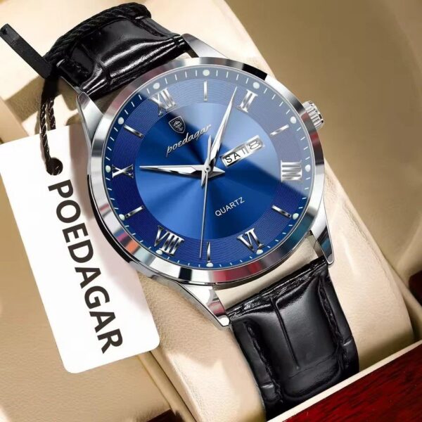 Poedagar 978L For Men - Black Blue | Rovelle