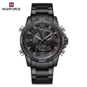 Naviforce 9257 For Men - Black | Rovelle