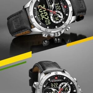 Naviforce 9208 L - Silver Black | Rovelle