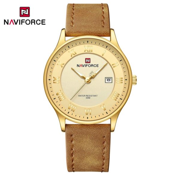 Naviforce 9290 L For Men - Brown Gold Naviforce 9290 L For Men - Brown Gold | Rovelle