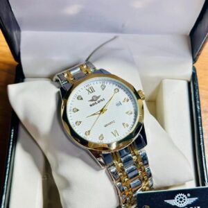 Soloni 1001 For Men - Silver Gold White With Premium Box | Rovelle