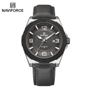 Naviforce 8084 L For Men - Gray White | Rovelle