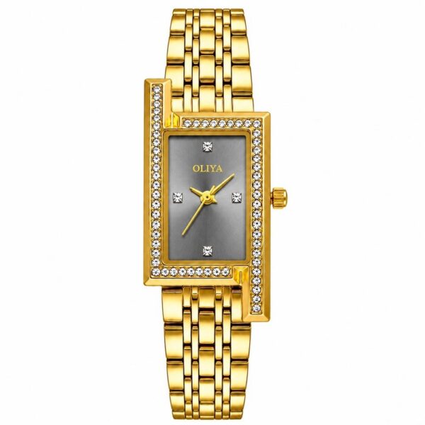 Oliya 6818 Ladies Watch - Gold Gray Oliya 6818 Ladies Watch - Gold Gray | Rovelle