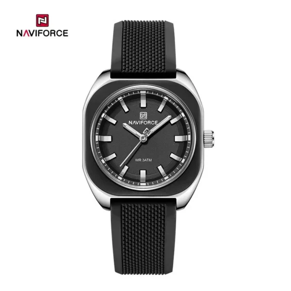 Naviforce 5061 For Women – Silver Black | Rovelle