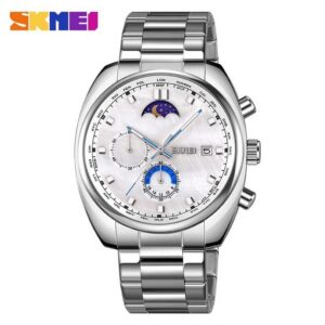 SKMEI 9325 For Men - Silver White | Rovelle