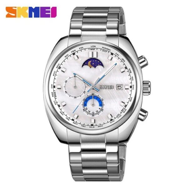 SKMEI 9325 For Men - Silver White SKMEI 9325 For Men - Silver White | Rovelle
