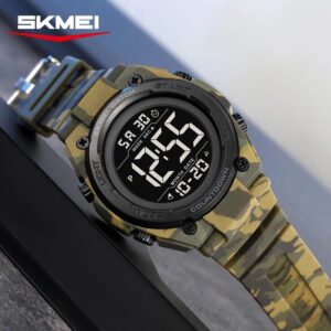 Skmei 2713 Silicone strap Men - Army Green | Rovelle