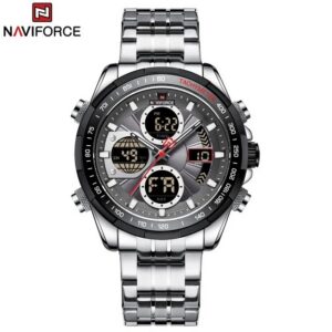 Naviforce 9197 CH - Silver Black | Rovelle